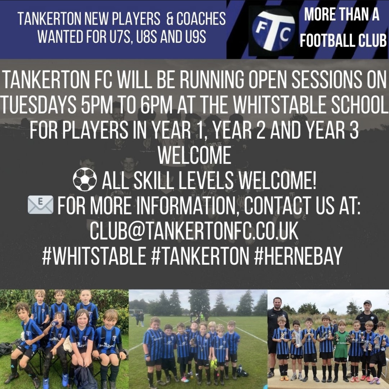 Tankerton F.C. Open Sessions