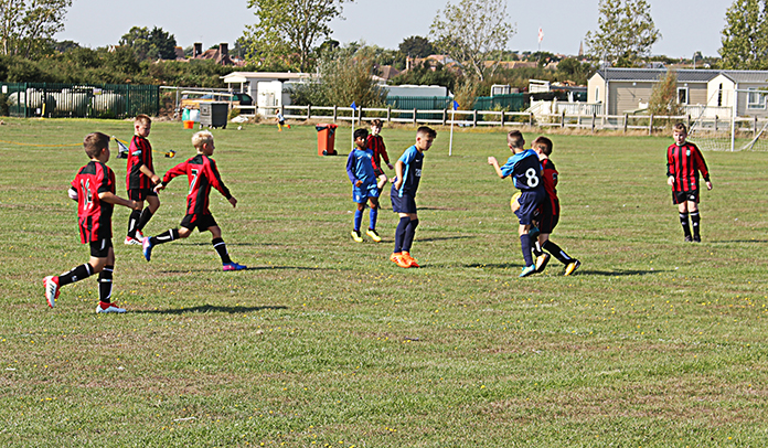 Sturry Kings vs Tyler Hill in the Under 11s' tournament