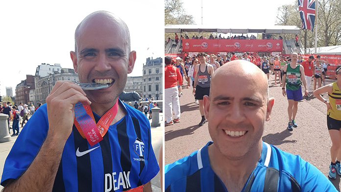 Huge congratulations to TFC coach, Dean Gonsalves for completing the London Marathon in that heat on Sunday