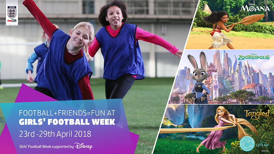 Girls' Football Week 23rd - 29th April 2018